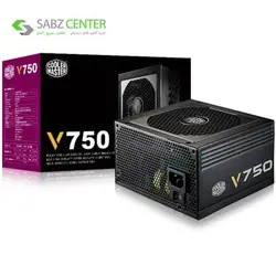 منبع تغذیه کامپیوتر ماژولار کولر مستر مدل V750 Cooler Master V750 Modular Computer Power Supply
