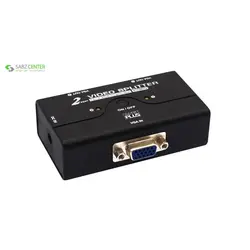 اسپلیتر VGA دو پورت کی نت پلاسKPM9023Knetplus KPM9023 VGA Splitter 2port