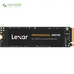 اس اس دی اینترنال لکسار NM700 M.2 2280 512GBLexar NM700 M.2 2280 Internal SSD - 512GB