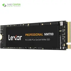 اس اس دی اینترنال لکسار NM700 M.2 2280 512GBLexar NM700 M.2 2280 Internal SSD - 512GB