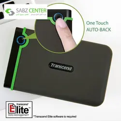 هارددیسک اکسترنال ترنسند مدل StoreJet 25M3 ظرفیت 2 ترابایتTranscend StoreJet 25M3 External Hard Drive - 2TB