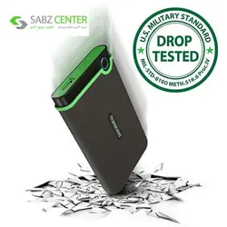 هارددیسک اکسترنال ترنسند مدل StoreJet 25M3 ظرفیت 2 ترابایتTranscend StoreJet 25M3 External Hard Drive - 2TB