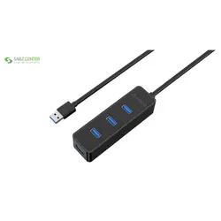 هاب USB 3.0 چهار پورت اوریکو مدل W5PH4-U3-V1 Orico W5PH4-U3-V1 4 Ports USB 3.0 Hub