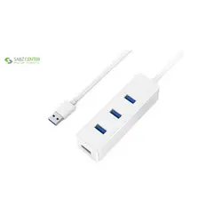 هاب USB 3.0 چهار پورت اوریکو مدل W5PH4-U3-V1 Orico W5PH4-U3-V1 4 Ports USB 3.0 Hub