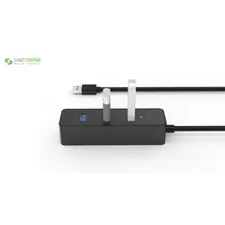 هاب USB 3.0 چهار پورت اوریکو مدل W5PH4-U3-V1 Orico W5PH4-U3-V1 4 Ports USB 3.0 Hub