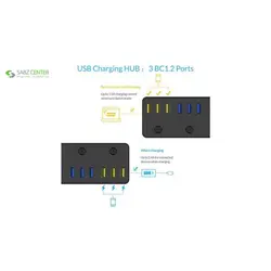 هاب اوریکو مدل P12-U3 Orico P12-U3 Hub