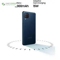 گوشی موبایل سامسونگ Galaxy M12 ظرفیت 64GBو رم 4GBSamsung Galaxy M12 SM-M127 Dual SIM 32GB And 4GB RAM Mobile Phone