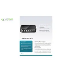 هاب 7 پورت دی لینکDUB-H7-D1D-Link DUB-H7-D1 7-Port USB Hub