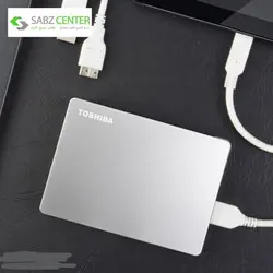 هارد دیسک اکسترنال توشیبا CANVIO FLEX 1TBToshiba CANVIO FLEX External Hard Drive - 1TB