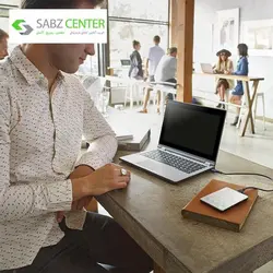 هارددیسک اکسترنال سیگیت مدل Backup Plus Ultra Slim ظرفیت 2 ترابایتSeagate Backup Plus Ultra Slim External Hard Drive - 2TB