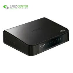سوییچ 16 پورت غیر مدیریتی و مگابیتی دی-لینک مدل DES-1016A D-Link DES-1016A 16-Port Unmanaged 10/100Mbp/s Switch