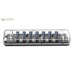 هاب 7پورت USB3.0 اوریکو F7U-U3Orico F7U-U3 Hub