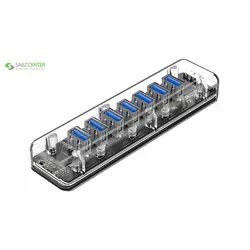 هاب 7پورت USB3.0 اوریکو F7U-U3Orico F7U-U3 Hub