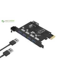 هاب USB 3.0 چهار پورت اوریکو مدل PME-4U Orico PME-4U 4 Ports USB 3.0 Hub