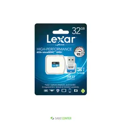 Lexar High Performance UHS-I U1 Class 10 633X microSDXC USB 3.0 Reader 32GB