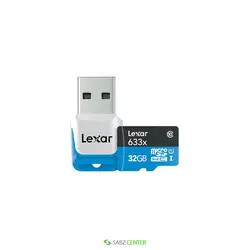 Lexar High Performance UHS-I U1 Class 10 633X microSDXC USB 3.0 Reader 32GB