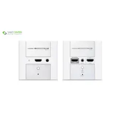 توسعه دهنده تصویر HDMIدیواری لنکنگLKV372WLenkeng LKV372W HDMI Wall Plate Extender