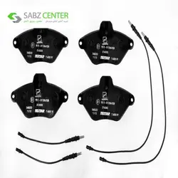 لنت ترمز جلو تکستار 2163202 زانتیا 2000TEXTAR 216302 Front Brake Pad For Xantia 2000