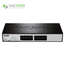 سوییچ 16 پورت غیر مدیریتی و دسکتاپ دی-لینک مدل DES-1016D D-Link DES-1016D 16-Port Fast Ethernet Unmanaged Desktop Switch