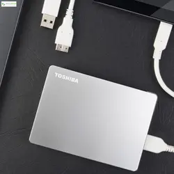 هارد اکسترنال توشیبا Canvio Flex 2TBToshiba Canvio Flex External Hard Drive 2TB