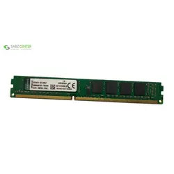 رم کامپیوتر کینگستون مدل 10600 DDR3 1333MHz ظرفیت 4 گیگابایتKingston ValueRAM 4GB 10600 DDR3 1333MHz