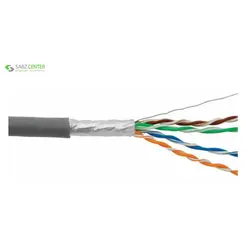 رول کابل شبکه Cat 6 فویل دار سایز 24AWG دی-لینک مدل NCB-C6SGRYR-305-24D-Link NCB-C6SGRYR-305-24 Cat 6 24AWG STP Network Cable Roll - 305M