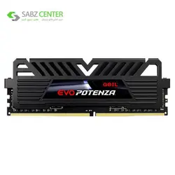 رم دسکتاپ DDR4 تک کاناله گیل Potenza ظرفیت 16GBGeil Potenza DDR4 3200Mhz CL16 Singel Channel Desktop RAM-16GB