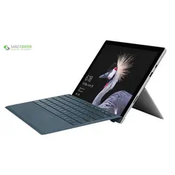 تبلت مایکروسافت مدل Surface Pro 2017 – C به همراه کیبورد سیگنیچر آبی کبالت و کیف Golden Guard – ظرفیت 256 گیگابایت Microsoft Surface Pro 2017 - C - With Cobalt Blue Type Cover And Golden Guard Bag- 256GB Tablet