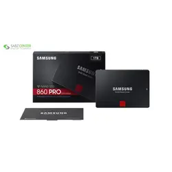 اس اس دی سامسونگ مدل 860 pro ظرفیت 1 ترابایتSamsung 860 pro SSD Drive 1TB