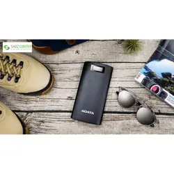 شارژر همراه ای دیتا مدل P20000D ظرفیت 20000 میلی آمپر ساعت Adata P20000D 20000mAh Power Bank
