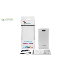 شارژر همراه ای دیتا مدل P20000D ظرفیت 20000 میلی آمپر ساعت Adata P20000D 20000mAh Power Bank