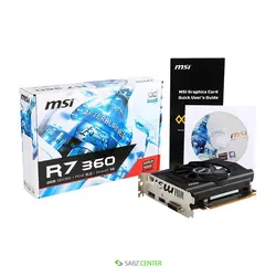 کارت گرافيک ام اس آی مدل R7 360 2GD5 OCMSI R7 360 2GD5 OC Graphics Card