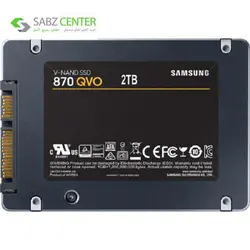 اس اس دی اینترنال سامسونگ 870 QVO ظرفیت 2TBSamsung 870 QVO Internal SSD Drive - 2TB