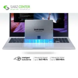 اس اس دی اینترنال سامسونگ 870 QVO ظرفیت 2TBSamsung 870 QVO Internal SSD Drive - 2TB