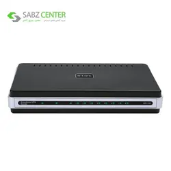 روتر باسیم و سوییچ 8 پورت 10/100 دی-لینک مدل DIR-130 D-Link DIR-130 Ethernet Router and 8-Port 10/100 Switch