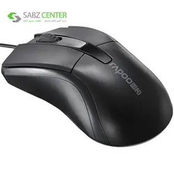 ماوس اپتیکال باسیم رپو مدل N1162 Rapoo N1162 Wired Optical Mouse