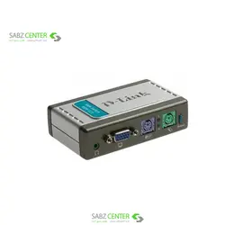 سوییچ 2 پورت KVM همراه با پشتیبانی از صدای دی-لینک مدل KVM-121D-Link KVM-121 2-Port KVM Switch with Audio Support