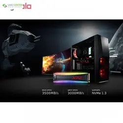 اس اس دی اینترنال ایکس پی جی SPECTRIX S40G M.2 2280 ظرفیت 256GBXPG SPECTRIX S40G M.2 2280 M.2 2280 SSD 256GB