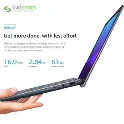 لپ تاپ ایسوس UX435EG-K9192TAsus UX435EG-K9192T 14.0 inch laptop