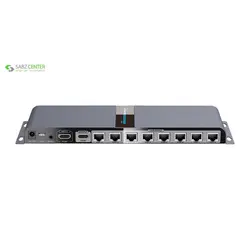 توسعه دهنده تکرارکننده 1به8 HDMI لنکنگLKV718PROLenkeng LKV718PRO 1 to 8 HDMI Extender And Splitter