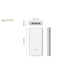 شارژر همراه اوریکو مدل T20000 ظرفیت 20000 میلی آمپر ساعت Orico T20000 20000mAh Power Bank