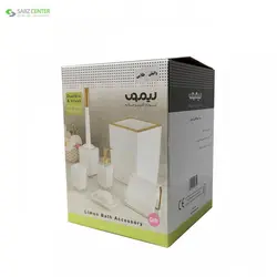 ست سطل زباله و فرچه لیمون مدل 00231