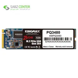 اس اس دی اینترنال کینگ مکس M.2 2280 PCIe NVMe Gen 3×4 512GBKingmax M.2 2280 PCIe NVMe Gen 3x4 Internal SSD Drive - 512GB