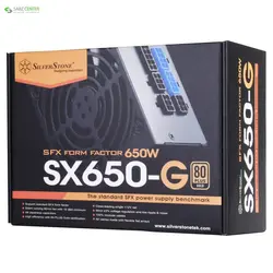 منبع تغذیه کامپیوتر سیلوراستون SST-SX650-G V1.1Silverstone SST-SX650-G V1.1 Computer Power Supply