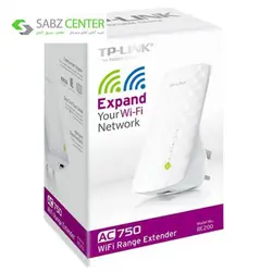 گسترش دهنده شبکه بی‌سیم دو بانده تی پی-لینک مدل RE200 TP-LINK RE200 AC750 Universal Wireless Dual Band Range Extender