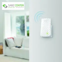 گسترش دهنده شبکه بی‌سیم دو بانده تی پی-لینک مدل RE200 TP-LINK RE200 AC750 Universal Wireless Dual Band Range Extender