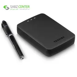 هارددیسک اکسترنال توشیبا CANVIO-AEROCAST ظرفیت1Toshiba CANVIO AEROCAST External Hard Drive - 1TB