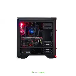 کيس کامپيوتر کولر مستر مدل MasterCase Pro 6 Red LED VersionCooler Master MasterCase Pro 6 Red LED Version Computer Case