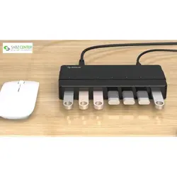 هاب 7 پورت USB 3.0 اوریکو مدل H7928-U3-V1 Orico H7928-U3-V1 7-Port USB 3.0 Hub