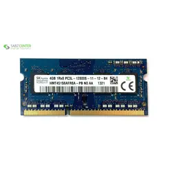 رم لپ تاپ اسکای هاینیکس مدل DDR3L 1600MHz ظرفیت 4 گیگابایتSK Hynix DDR3L 12800 MHz RAM - 4GB